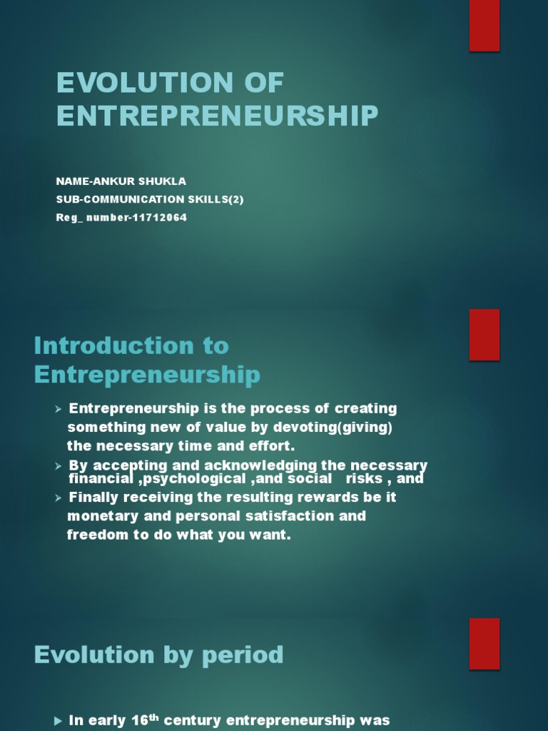 Content image for how has entrepreneurship evolved